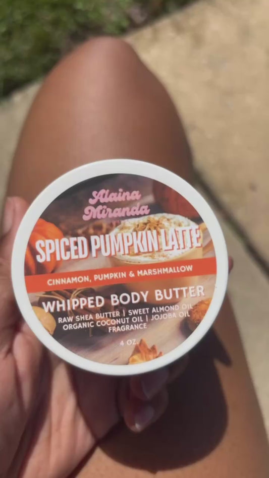 Spiced Pumpkin Latte Whipped Body Butter